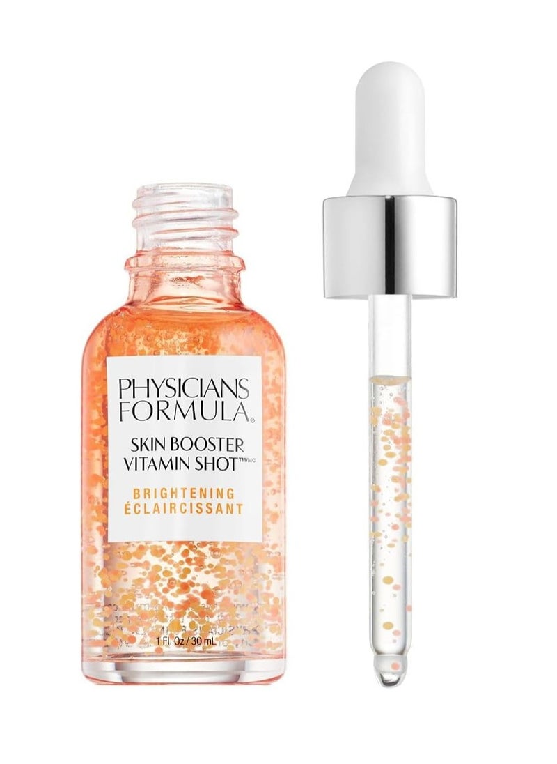 Physicians Formula Skin Booster Vitamin Shot Brightening Face Serum for Skin Care Radiant Looking and Brighter Skin with Vitamin C Licorice and Vitamin B3 30 ml