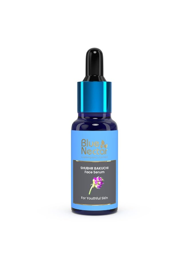 Bakuchi Anti Aging Serum for Fine Lines, Wrinkles & Dark Circles | Plant Based Alternate to Retinol Serum for Face | Oil Free Moisturizer Face Serum for Women & Men (10 Herbs, 30 ml)