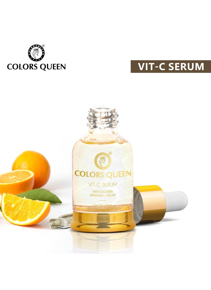 Vitamin C Face Serum 30ml Lightweight Non Greasy Niacinamide Anti Dullness Brightening Glowing Skin All Skin Types