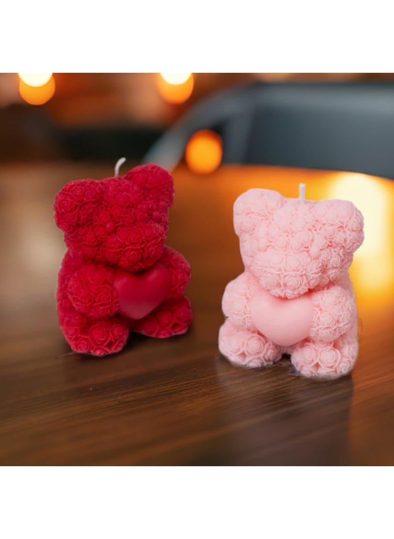 Special You Scented Candle for Gift Items for Women Teddy Bear Candles for Decoration Fragrance Candle Scented Candles for Home Decor Fragrance Valentine Decoration Items Candles for Gifting Item