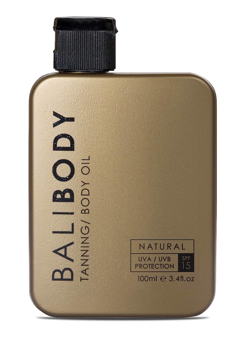 Natural Tanning Oil SPF15 100ml