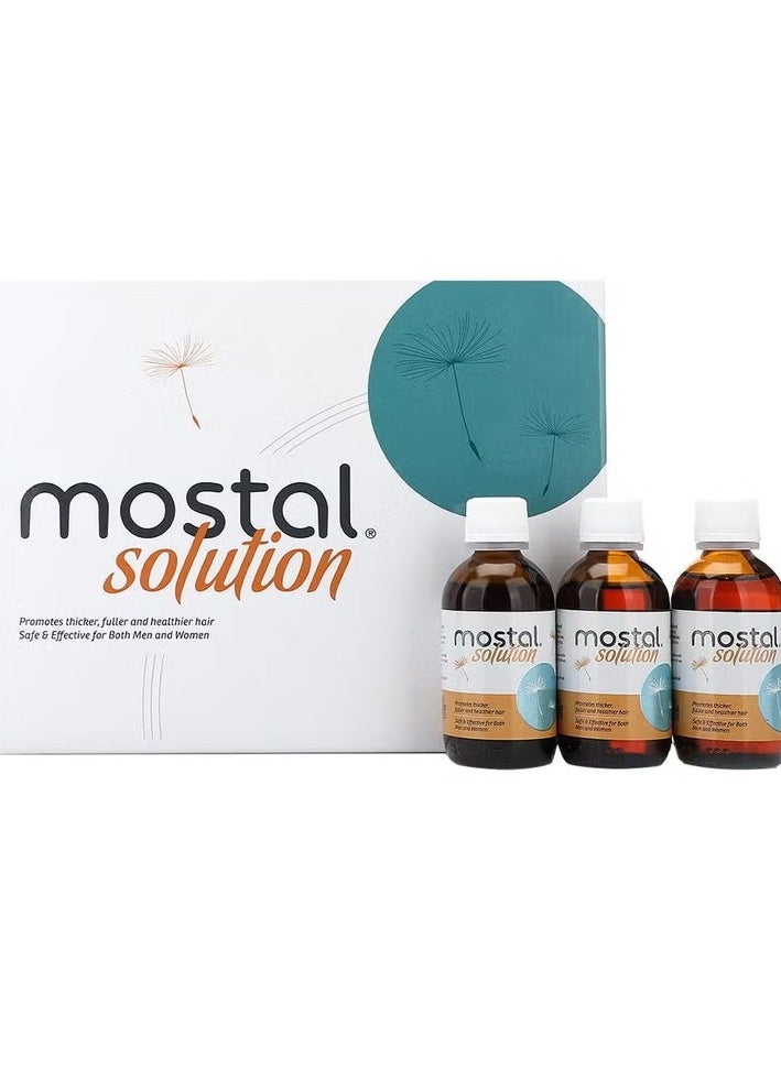 Mostal Solution Kit 3 x 50 mL