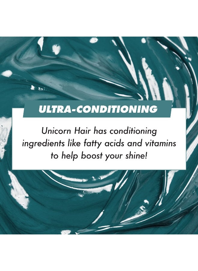 Unicorn Hair Dye, Dirty Mermaid - Seafoam Green Fantasy Hair Color - Full Coverage, Ultra-Conditioning, Semi-Permanent, Damage-Free Formula - Vegan - 6.76 fl oz