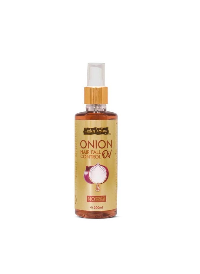 Indus Valley 100% Organic Onion Oil For Hair Fall Control-200 ml