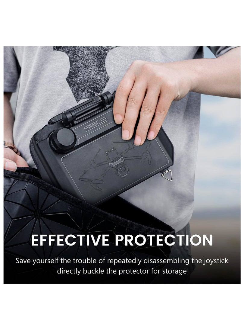 2 in1 Sun Hood Sunshade Joysticks Protector for DJI RC Pro Remote Controller, Full Screen Protection Compatible with DJI Mavic 3 Classic/Mavic 3/Mini 3 Pro/Air 2S Accessories