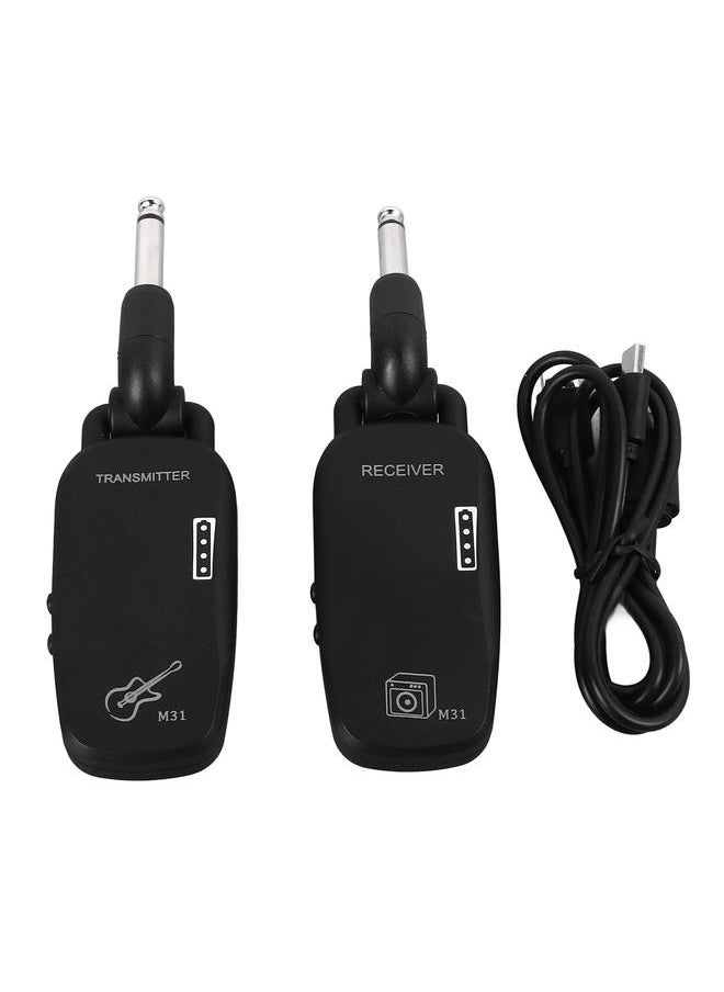 Wireless Guitar Transmitter Receiver System 50meter Bluetooth Audio Transmit Universal for Electric Guitar Bass