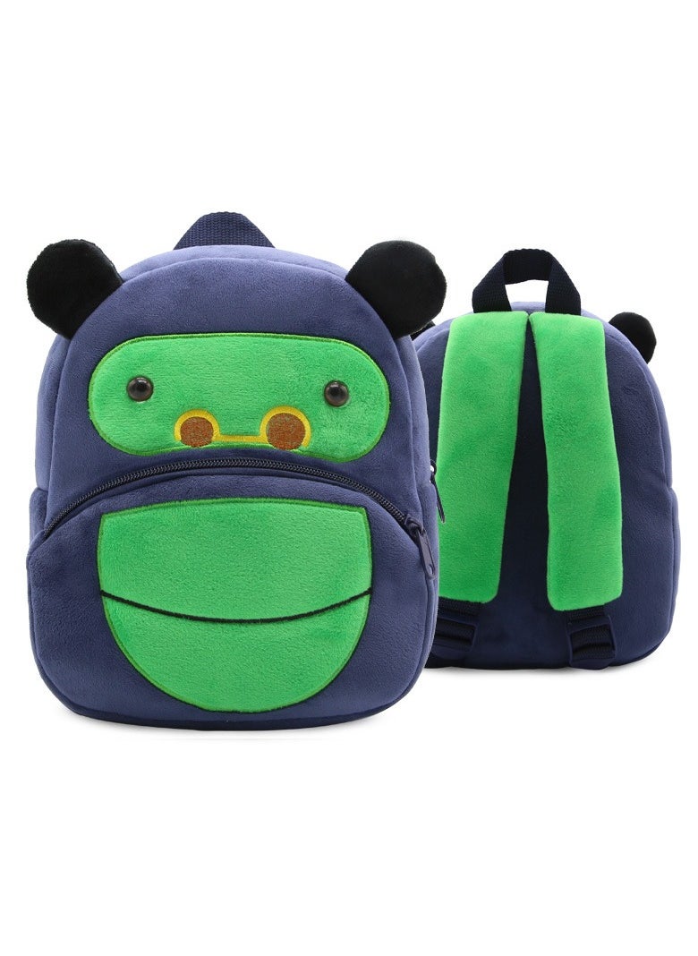 Cute cartoon kids backpack Backpack kindergarten plush backpack animal gorilla