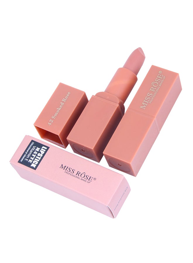 Square Matte Finish Lipstick 42 Smoked Rose