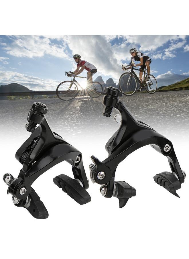 1 Pair Aluminum Alloy Sports Bike Bicycle Brakes Long Arm Pliers C Brake Parts Equipment Accessories