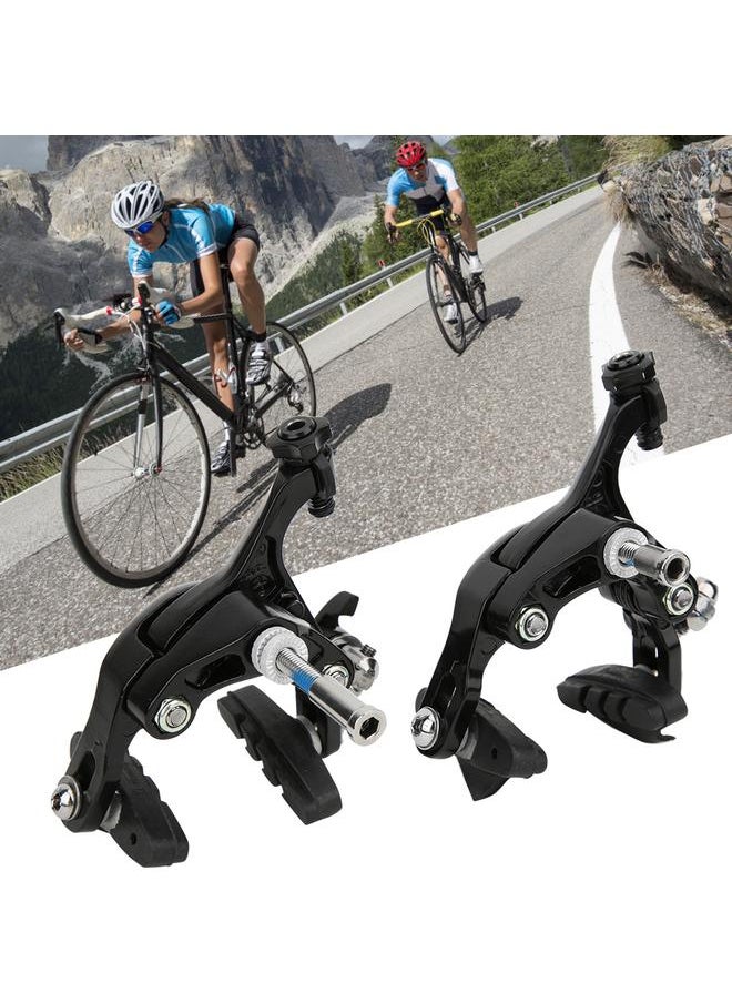 1 Pair Aluminum Alloy Sports Bike Bicycle Brakes Long Arm Pliers C Brake Parts Equipment Accessories