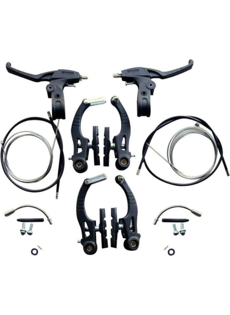 Bicycle V Brake Brake Set Complete Set Including Arm Cable V Brake