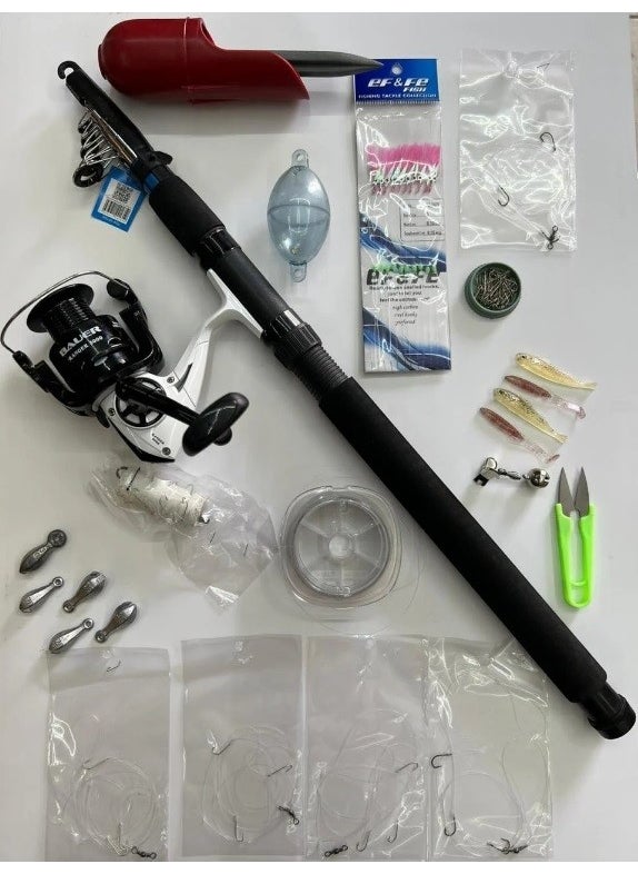 Bauer Machine Quality Fishing Rod 3 Meter Rod Set