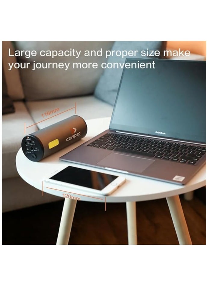 Multi-functional Portable Power Supply – USB Rechargeable 12W Emergency Light for Camping, Tents & Outdoor Use