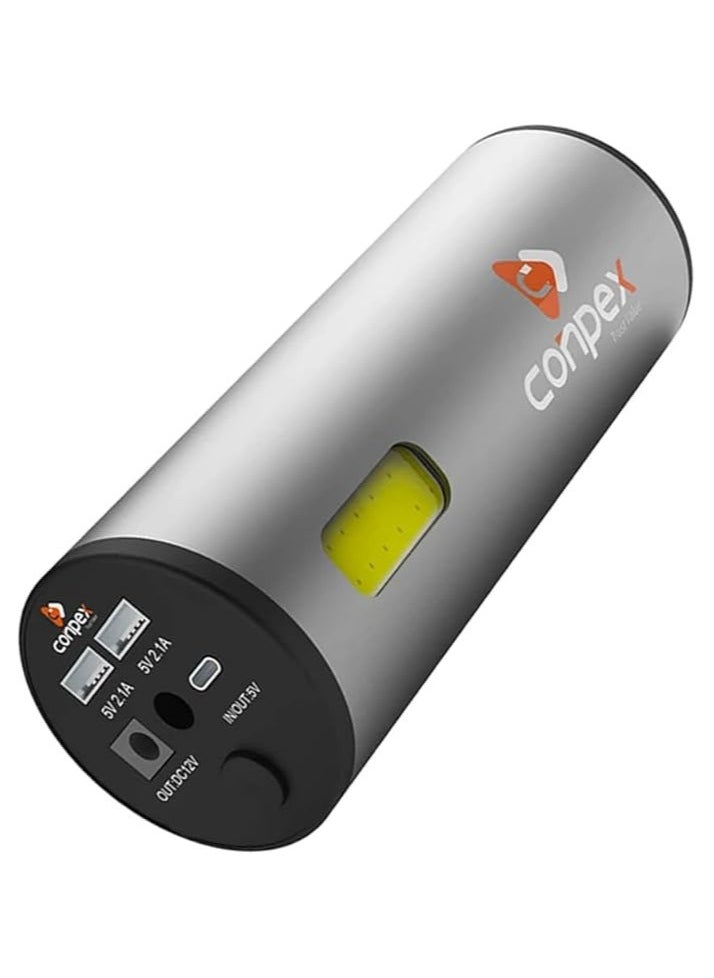 Multi-functional Portable Power Supply – USB Rechargeable 12W Emergency Light for Camping, Tents & Outdoor Use