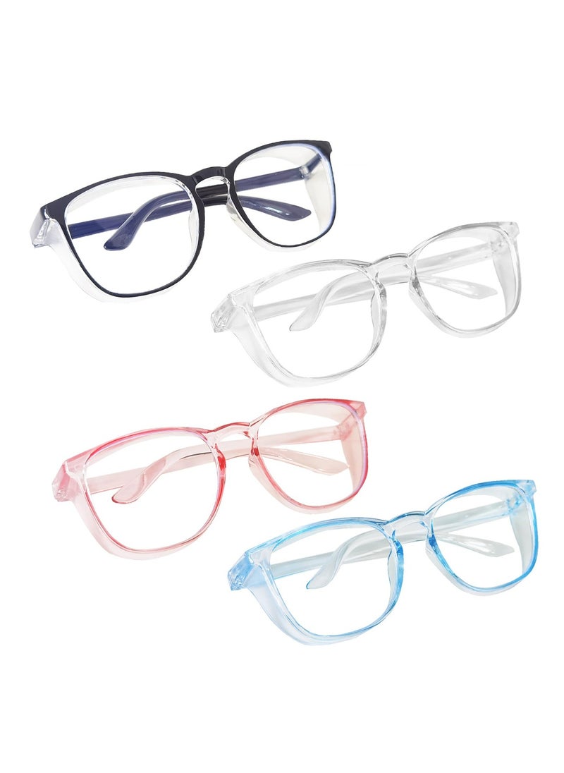 Stylish Anti-Fog Safety Glasses for Men and Women - Comfortable Goggles with Side Shields for Nurses and Adults, Providing Reliable Eye Protection.