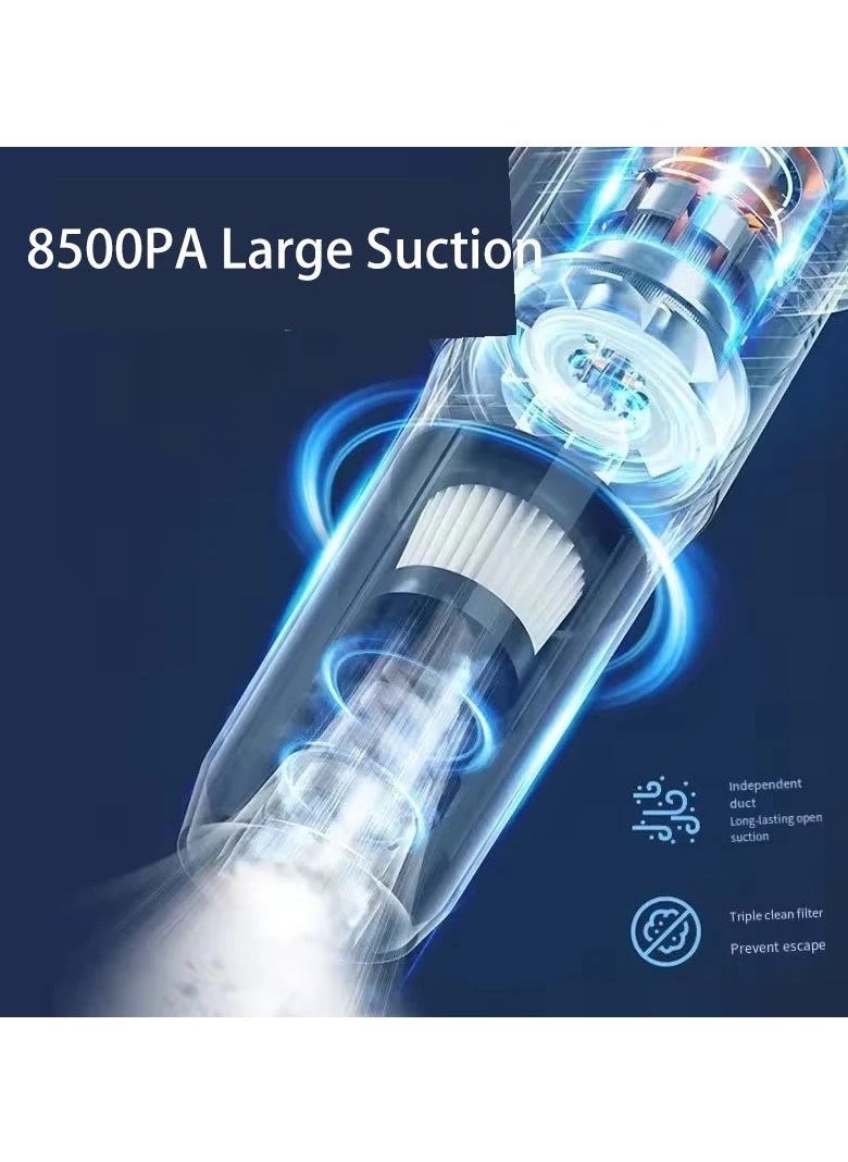 3-in-1 Cordless Vacuum Cleaner – Powerful Handheld, Stick & Floor Cleaner for Home and Car Cleaning