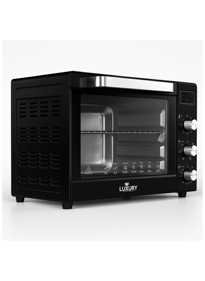 Electric Oven 60 L With Fan & Chicken Grill Rotation & With Tray