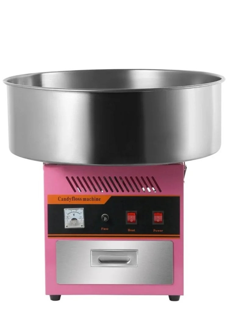 Commercial Cotton Candy Maker, Large Commercial Cotton Candy Maker for Parties, Pink