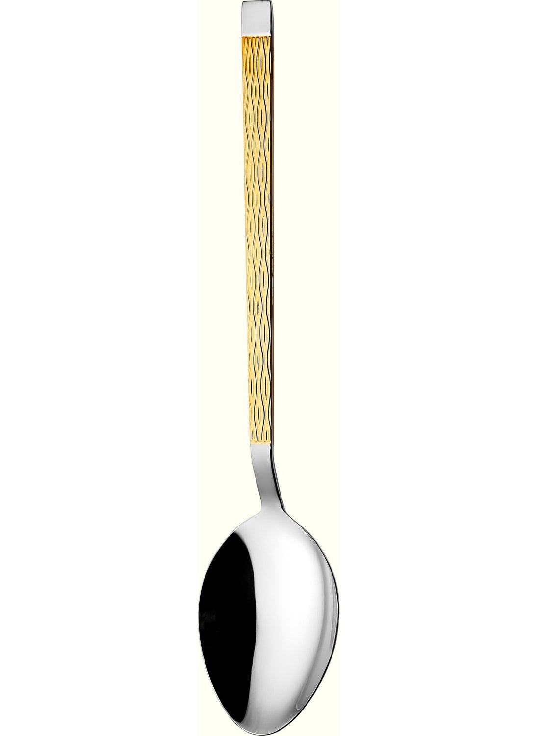Pera Gold 18/10 Stainless Steel Serving Spoon