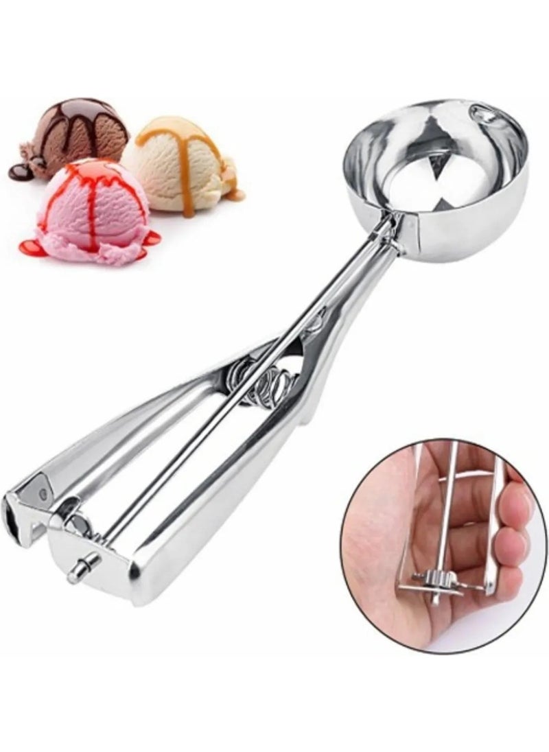 1st quality Ice Cream Spoon with Scissors