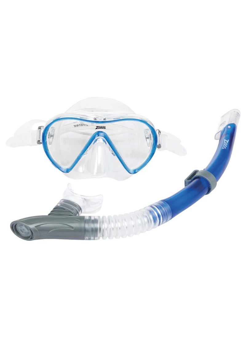 Zoggs Adult Reef Explorer Snorkel Set Junior
