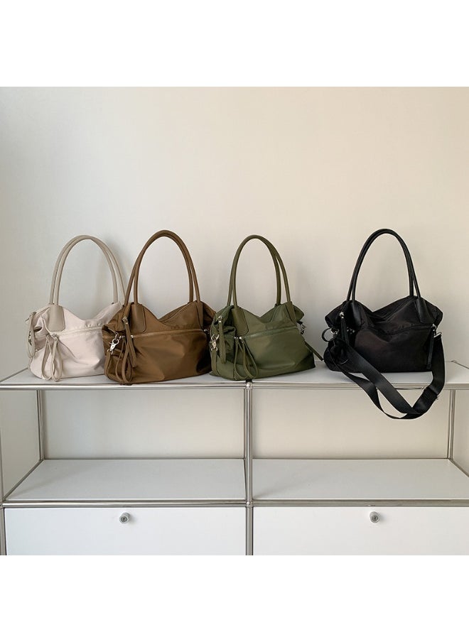 Fashion Large Capacity Underarm Oxford Cloth Bag Travel Bag Waterproof Ultra-light Commuter Shoulder Bag Advanced Sense Practical