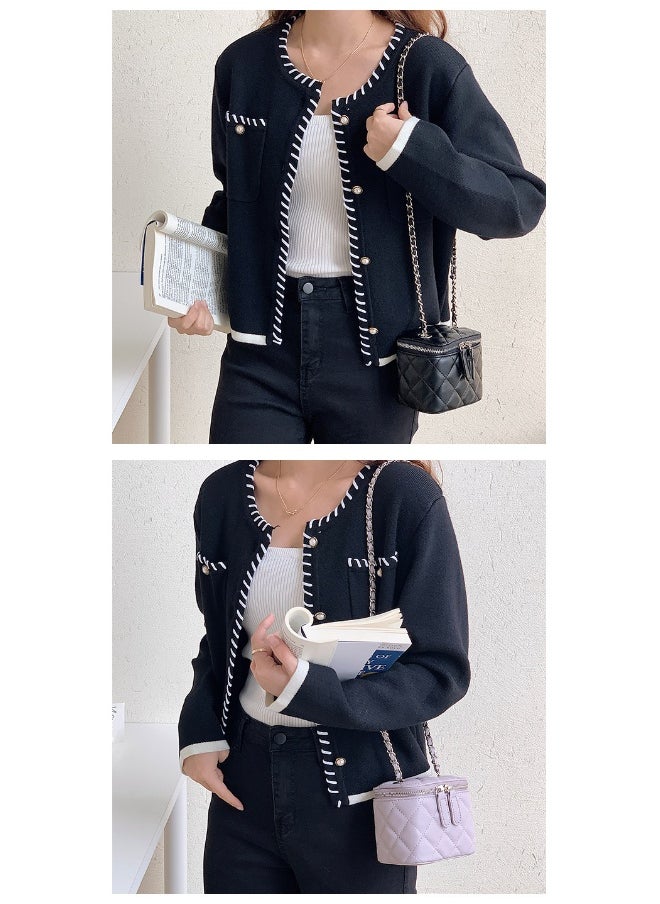 Korean Bag Female Niche Single Shoulder Crossbody Bag Diamond Lattice Chain Bag Advanced Envelope Fashion Mini Box Bag