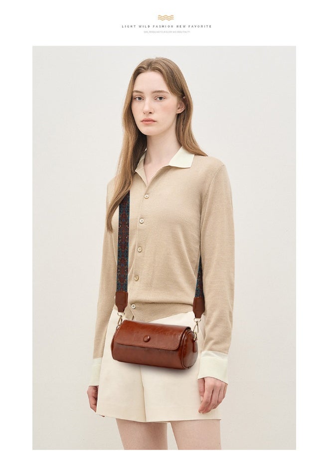 Fashionable Crossbody Bags For Women Small Over The Shoulder Saddle Purses And Cross Body Handbags For Travelling Shopping