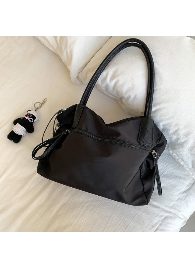 Fashion Large Capacity Underarm Oxford Cloth Bag Travel Bag Waterproof Ultra-light Commuter Shoulder Bag Advanced Sense Practical