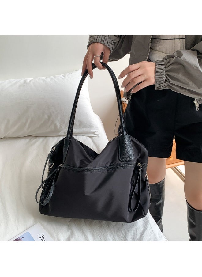 Fashion Large Capacity Underarm Oxford Cloth Bag Travel Bag Waterproof Ultra-light Commuter Shoulder Bag Advanced Sense Practical