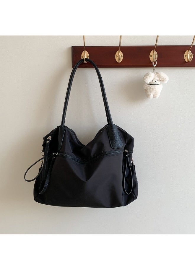 Fashion Large Capacity Underarm Oxford Cloth Bag Travel Bag Waterproof Ultra-light Commuter Shoulder Bag Advanced Sense Practical