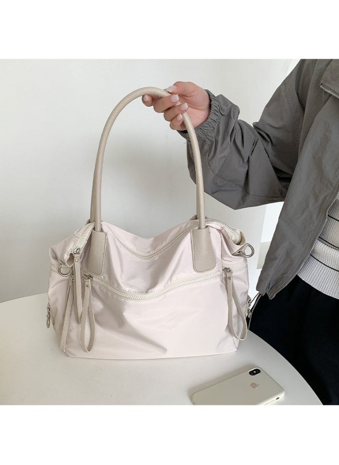Fashion Large Capacity Underarm Oxford Cloth Bag Travel Bag Waterproof Ultra-light Commuter Shoulder Bag Advanced Sense Practical