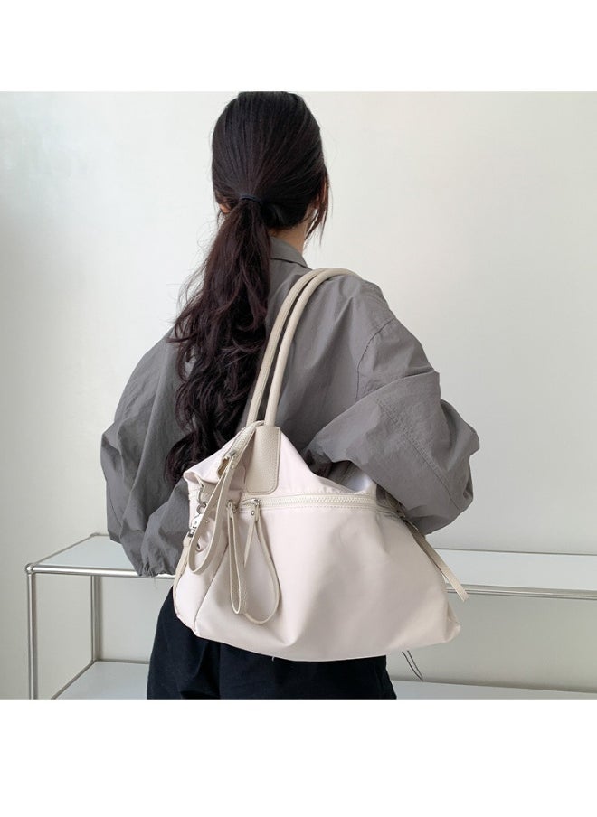 Fashion Large Capacity Underarm Oxford Cloth Bag Travel Bag Waterproof Ultra-light Commuter Shoulder Bag Advanced Sense Practical