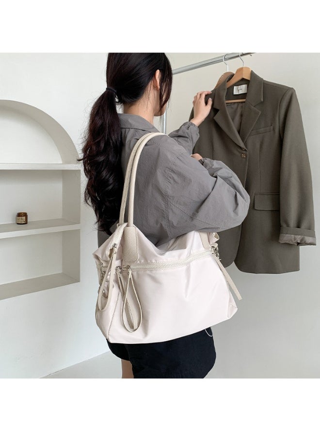 Fashion Large Capacity Underarm Oxford Cloth Bag Travel Bag Waterproof Ultra-light Commuter Shoulder Bag Advanced Sense Practical