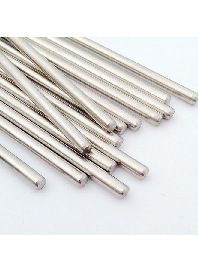 Direct 3mm Toy Axle Stainless Steel Gear Optical Axis Diy Technology Model Wheel Transmission 18 Kinds-Color:Length: 70mm