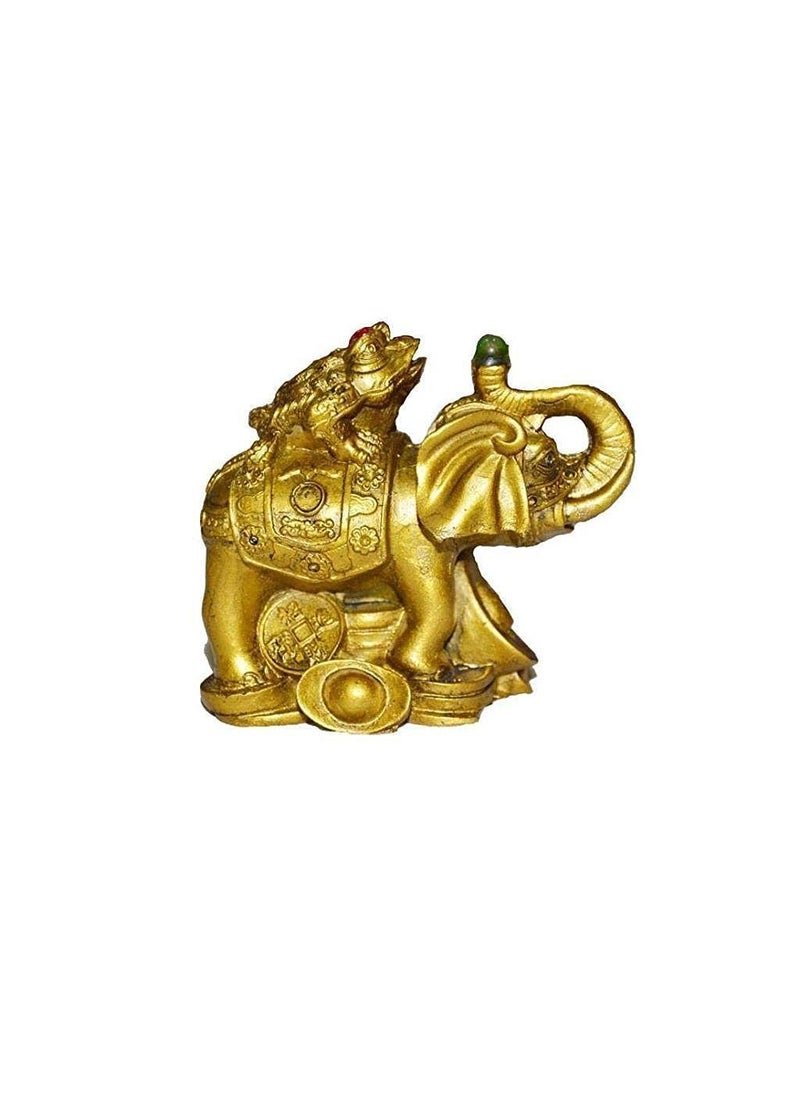 Astroghar Money Frog On Elephant