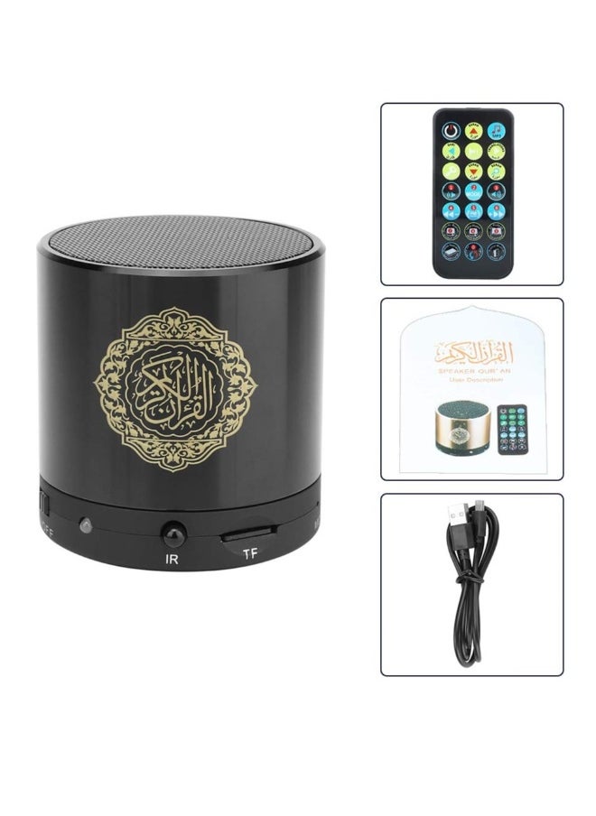 Quran Speaker SQ200 Remote Control Bluetooth Quran Speaker Portable Bluetooth Quran Speaker MP3 Player 8GB TF FM Quran Quran Translator USB Rechargeable Speaker Makkah hajj Gifts