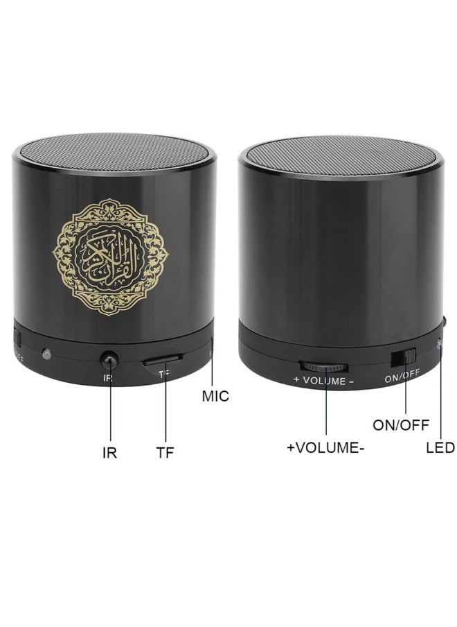 Quran Speaker SQ200 Remote Control Bluetooth Quran Speaker Portable Bluetooth Quran Speaker MP3 Player 8GB TF FM Quran Quran Translator USB Rechargeable Speaker Makkah hajj Gifts