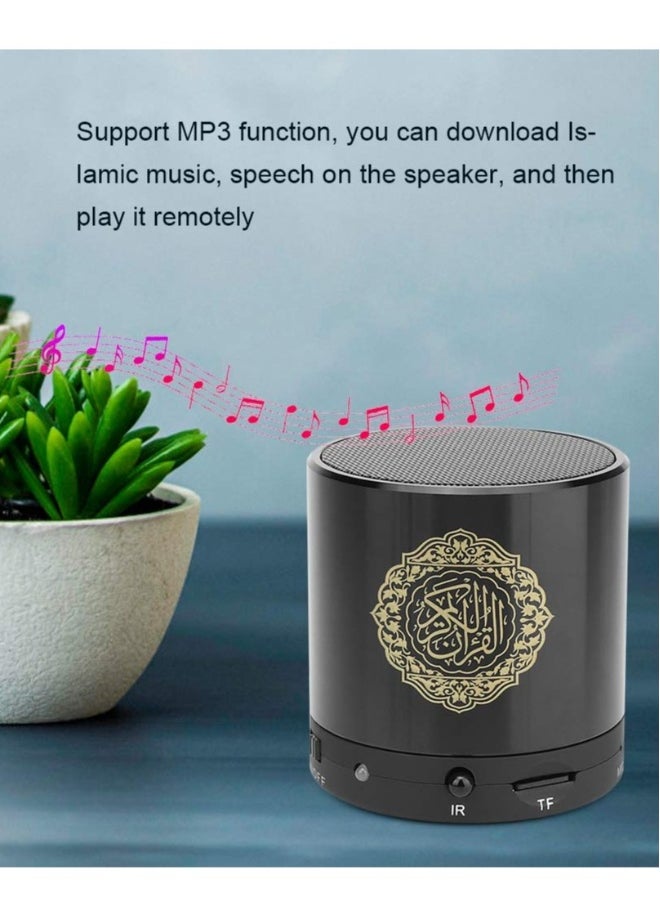 Quran Speaker SQ200 Remote Control Bluetooth Quran Speaker Portable Bluetooth Quran Speaker MP3 Player 8GB TF FM Quran Quran Translator USB Rechargeable Speaker Makkah hajj Gifts