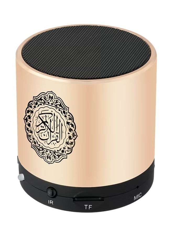 Quran Portable Bluetooth Speaker Gold