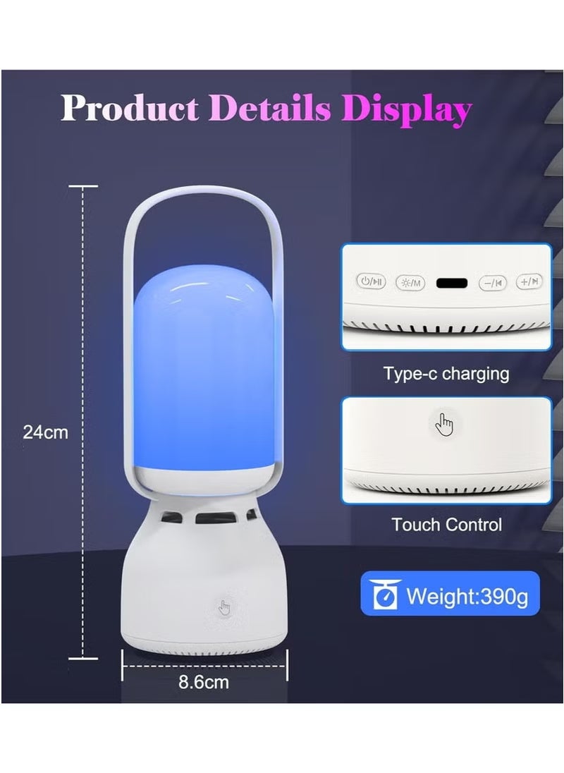 Portable wireless Bluetooth speaker, outdoor camping light, TWS connection, RGB Camping Lantern Speaker