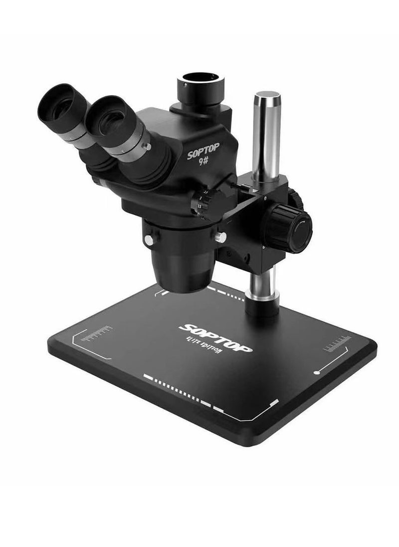 SOPTOP 9# 6.7-4.5X Zoom Trinocular HD Microscope