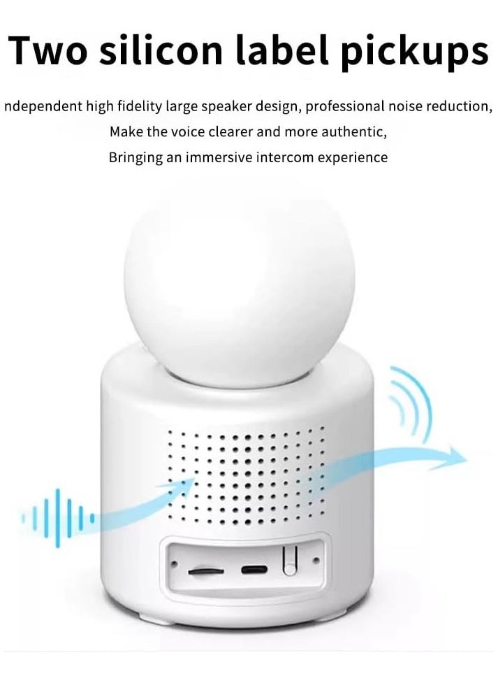 Full HD Camera with AI Auto Tracking & HD Display. camera, camera for home, baby monitor, Ideal Baby Monitor/Pet Camera. Smart Wifi Camera with Night Vision, Motion Detection, Two-Way Video Calling