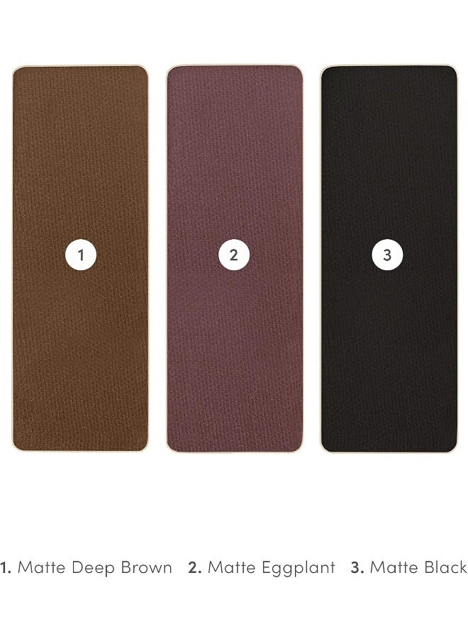 jane iredale PurePressed Eye Shadow Triple, Date Night, 0.06 oz., Powder