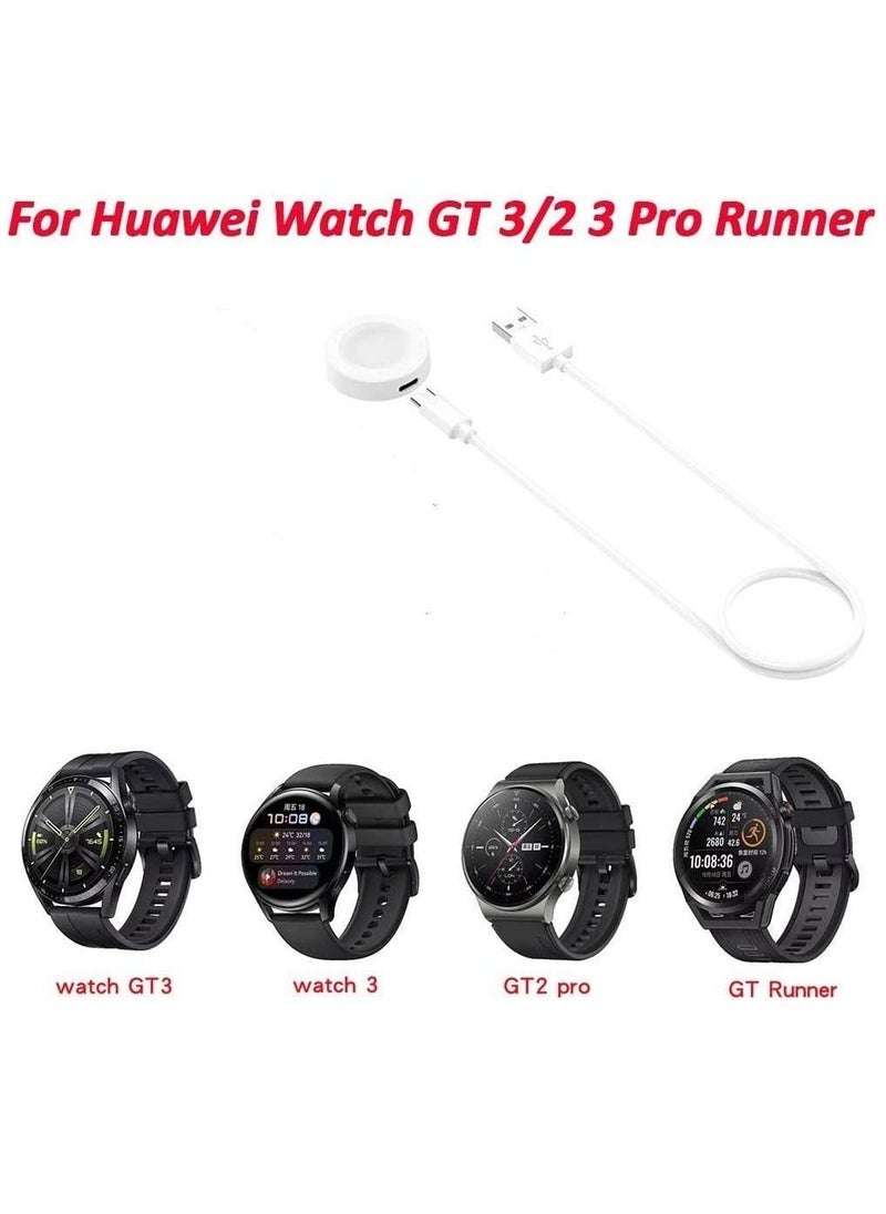 Smart Watch Dock Charger Adapter USB Cable compatible with Huawei Watch GT Runner, Huawei Watch GT3 46MM/42MM, Huawei Watch3, Huawei Watch3 pro, Huawei GT2 PRO, Huawei GT2 Pro