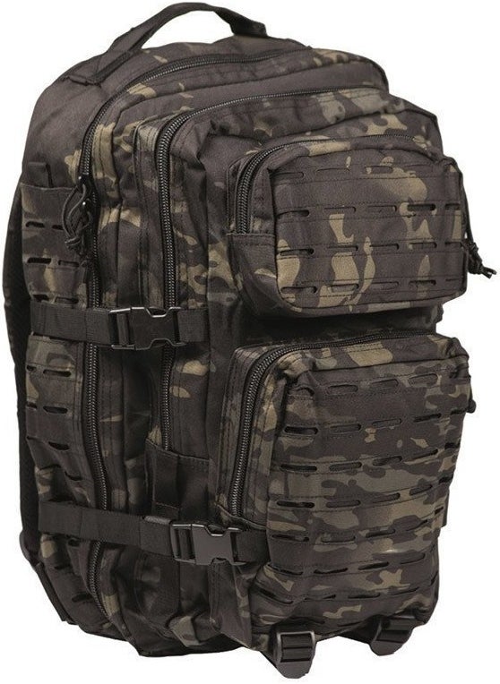 36 Lt Multicolor Black Laser Cut Bag