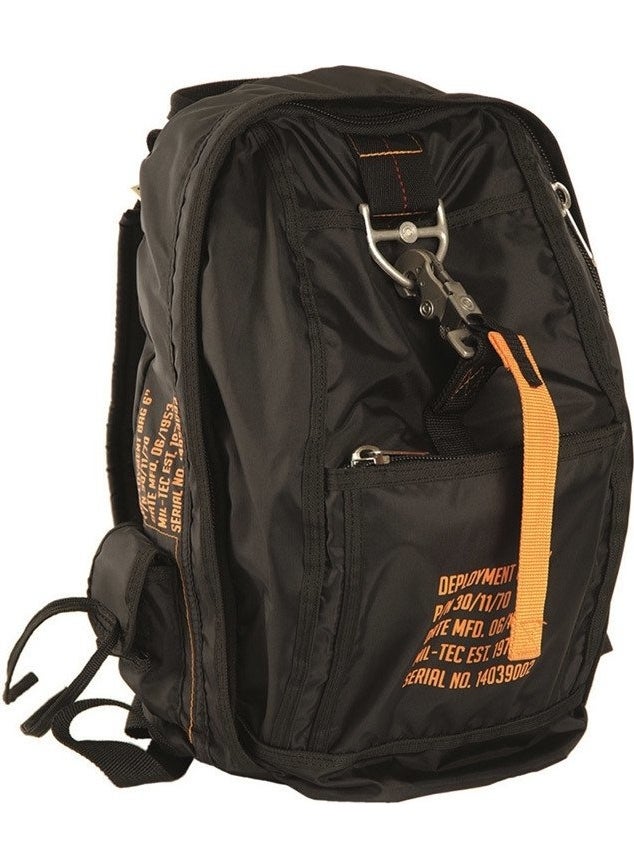 16 Lt Deployment Black Backpack