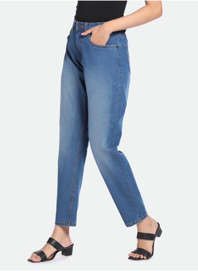 Mom Fit Indigo Jeans – Vintage and Comfortable