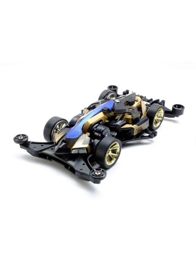 Four-wheel Drive Car Series Fm-a Desert War Tank Giant Rapid Cobra Assembly Model Electric Motor Racing Car-Color:TZX Full-transparent Leap Charge