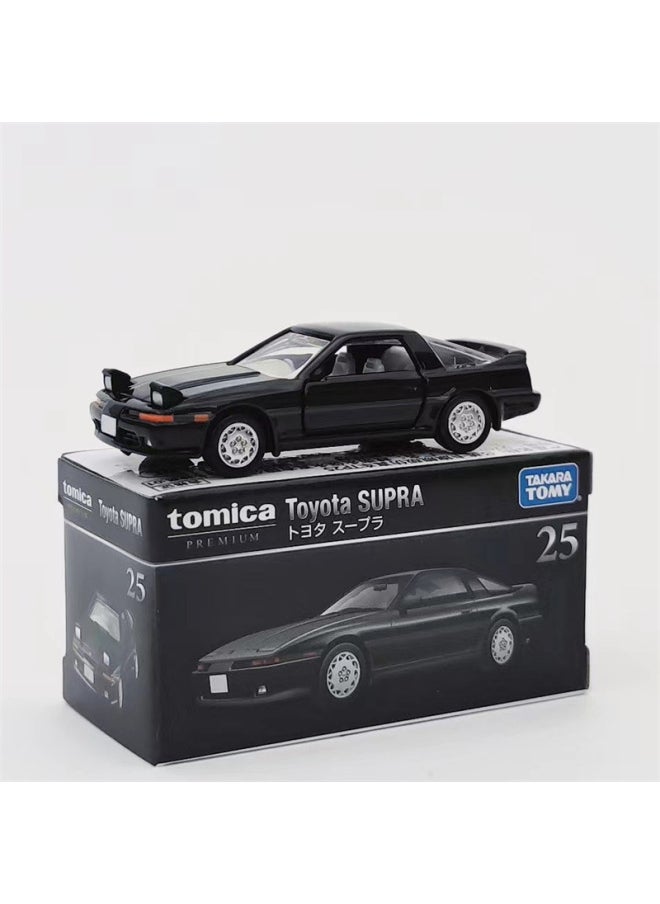 TOMY Multi-card Simulation Alloy Car Rambo Sports Car Mercedes-Benz Nissan GTR Car Model Collection Car Ornaments-Color:No. 68-lamborghini Centennial Convertible Sports Car-blue